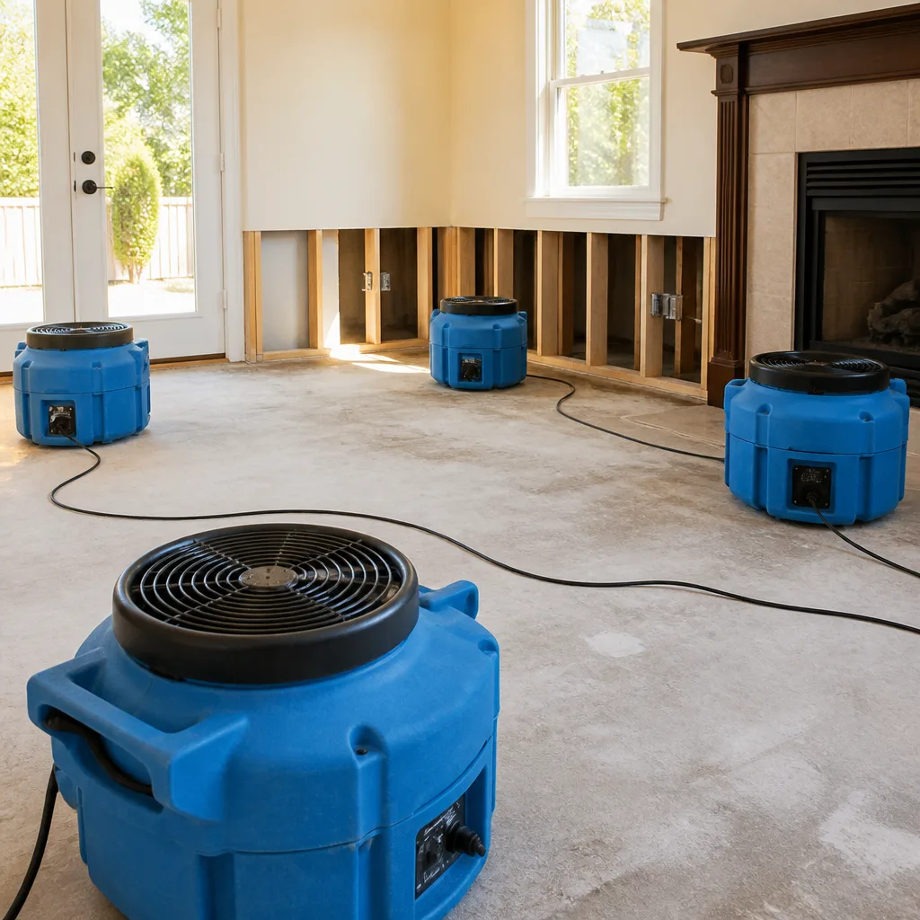 Water damage drying
